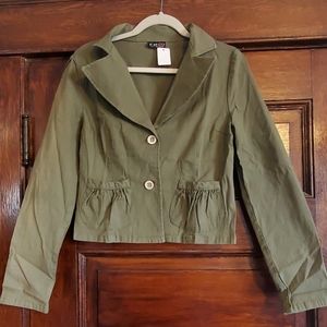Olive green jacket